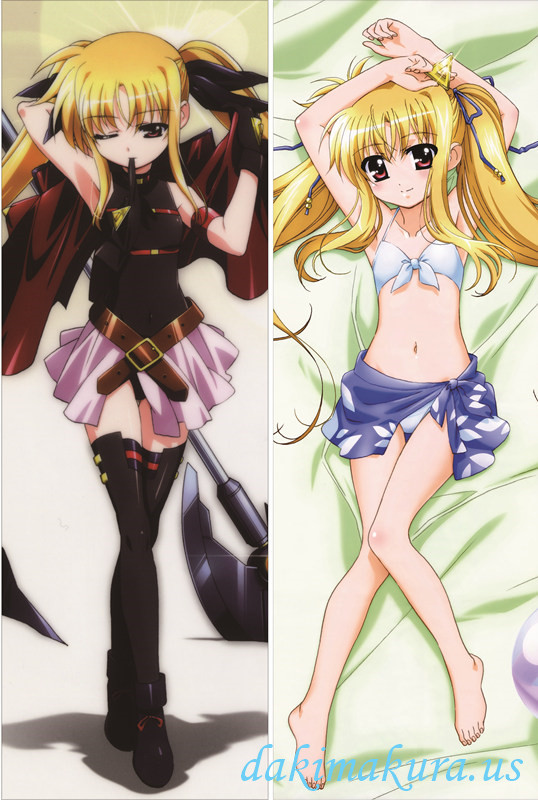 Magical Girl Lyrical Nanoha - Fate Testarossa Anime Dakimakura Pillow Cover